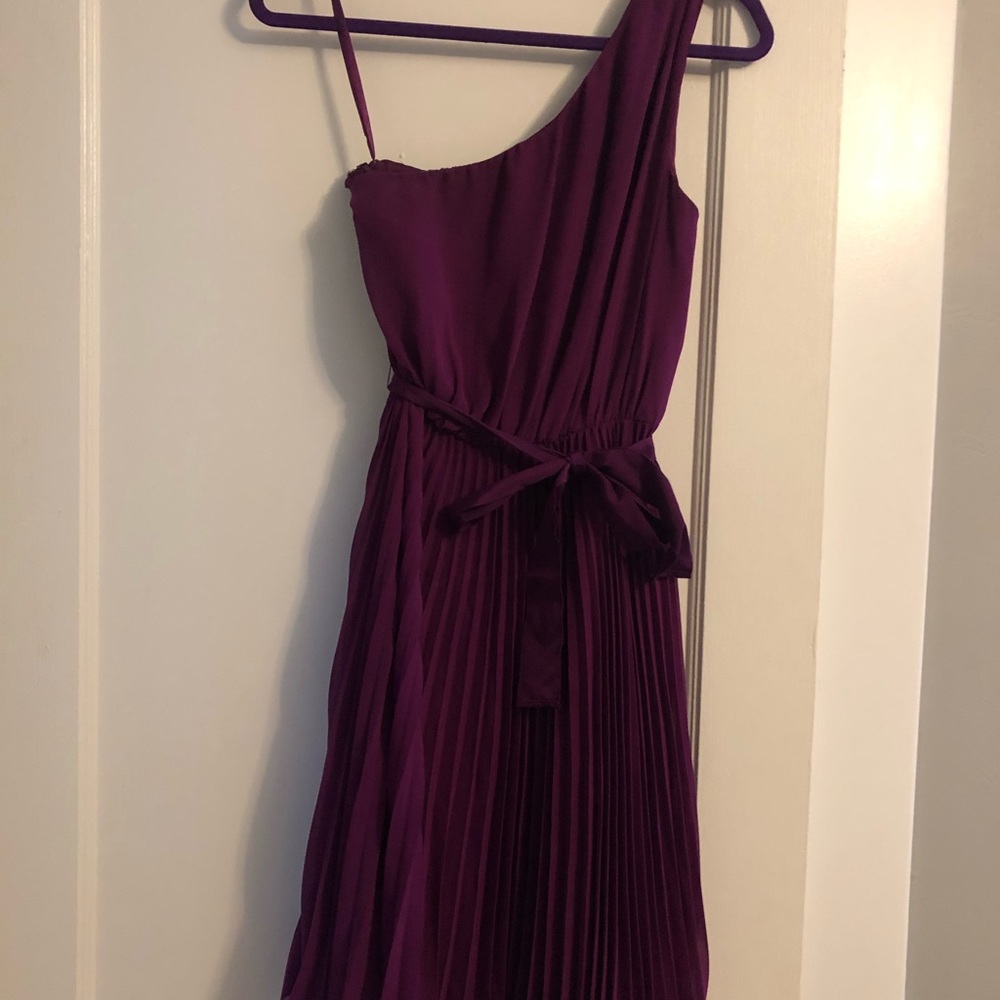 The Limited one-shoulder pleated dress Size 0